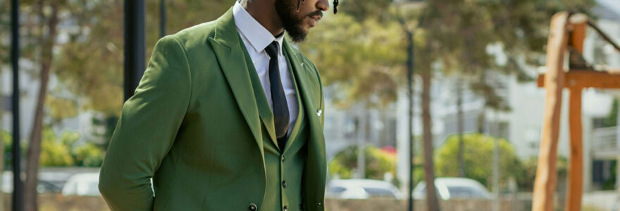 costume vert sauge